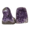 2.23kg Amethyst Polished Crystal Geode Specimen Set 2 Pieces DN146 2 Amethyst Polished Crystal Geode Specimen Set 2 Pieces DN146 | Himalayan Salt Factory