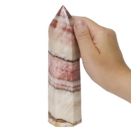 Multi Colour Calcite Terminated Point DS809 | Himalayan Salt Factory