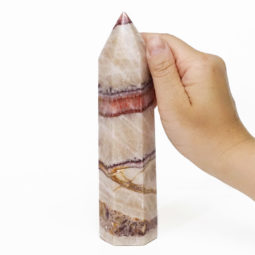 Multi Colour Calcite Terminated Point DS810 | Himalayan Salt Factory