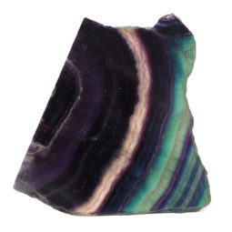 Natural Rainbow Fluorite Polished Slab Plate DS805 | Himalayan Salt Factory