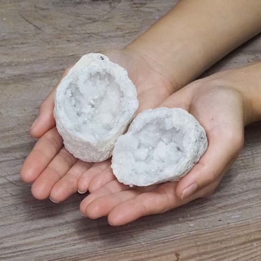 Selenite & Amethyst Crystal Mini Gift Pack | Himalayan Salt Factory