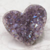 Titanium Purple Amethyst Druzy Heart DN117 | Himalayan Salt Factory