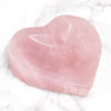 0.15kg Rose Quartz Heart Bowl 1 0.15kg Rose Quartz Heart Bowl | Himalayan Salt Factory