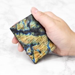 0.5kg Labradorite Rough Sliced Parcel | Himalayan Salt Factory