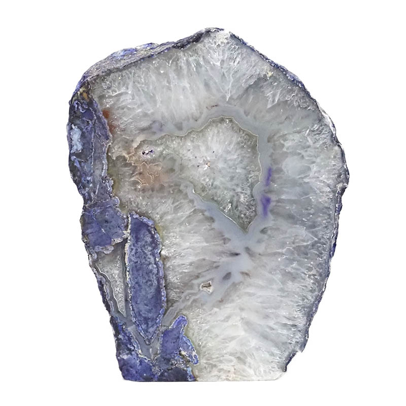 2.26kg Purple Agate Crystal Lamp N499 3 Agate Crystal Lamp N499 | Himalayan Salt Factory