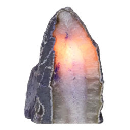 2.30kg Purple Agate Crystal Lamp N501 6 Agate Crystal Lamp N501 | Himalayan Salt Factory