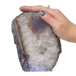 Agate Crystal Lamp N506 | Himalayan Salt Factory
