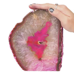 3.01kg Agate Crystal Lamp N508 7 Agate Crystal Lamp N508 | Himalayan Salt Factory