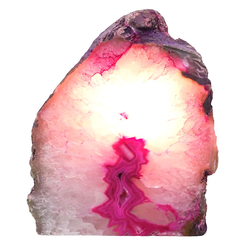 2.62kg Agate Crystal Lamp N517 4 Agate Crystal Lamp N517 | Himalayan Salt Factory