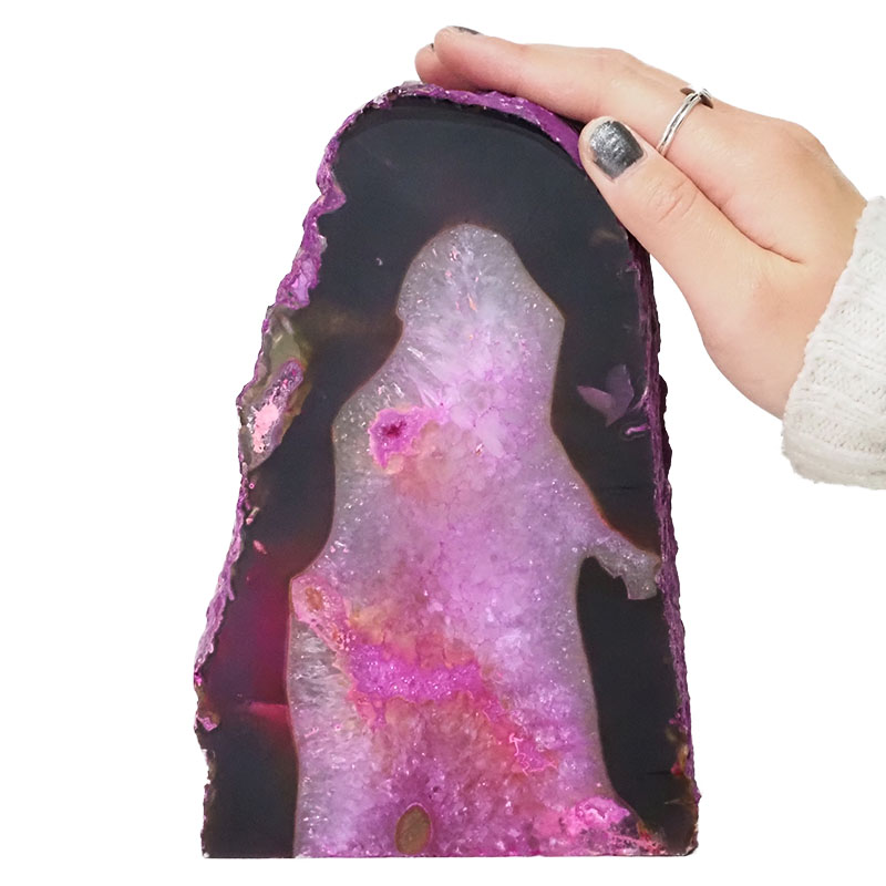 3.08kg Agate Crystal Lamp N518 5 Agate Crystal Lamp N518 | Himalayan Salt Factory