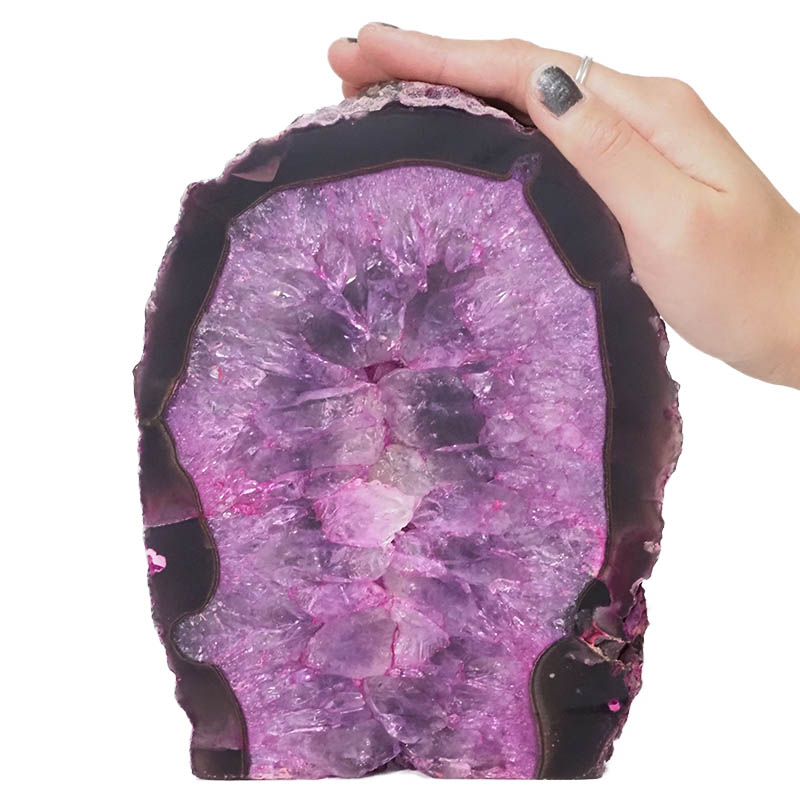 2.91kg Agate Crystal Lamp N520 5 Agate Crystal Lamp N520 | Himalayan Salt Factory