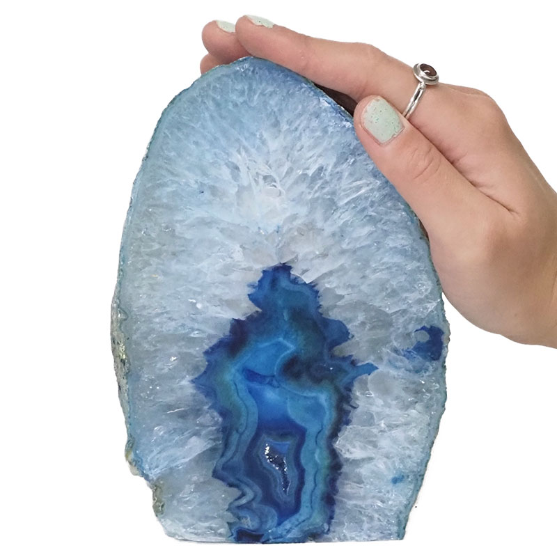 1.26kg Agate Crystal Lamp N554 5 Agate Crystal Lamp N554 | Himalayan Salt Factory