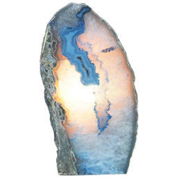 1.48kg Agate Crystal Lamp N555 6 Agate Crystal Lamp N555 | Himalayan Salt Factory