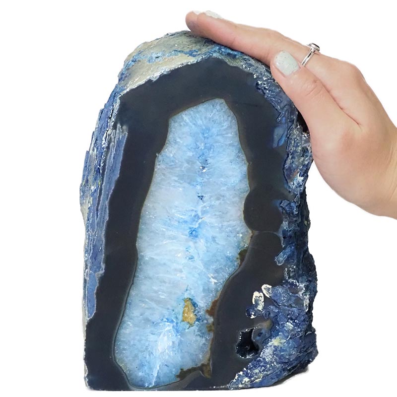 2.74kg Agate Crystal Lamp N559 5 Agate Crystal Lamp N559 | Himalayan Salt Factory