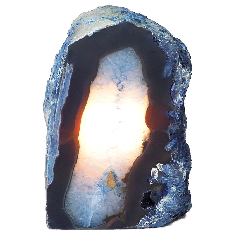 2.74kg Agate Crystal Lamp N559 4 Agate Crystal Lamp N559 | Himalayan Salt Factory