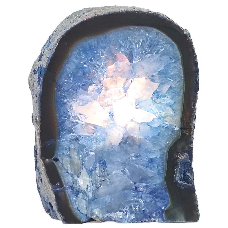 3.23kg Agate Crystal Lamp N561 4 Agate Crystal Lamp N561 | Himalayan Salt Factory