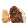 3.18kg Citrine Polished Crystal Geode Specimen Set 2 Pieces DN191 1 Citrine Polished Crystal Geode Specimen Set 2 Pieces DN191 | Himalayan Salt Factory