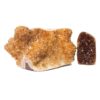 3.21kg Citrine Polished Crystal Geode Specimen Set 2 Pieces DN193 2 Citrine Polished Crystal Geode Specimen Set 2 Pieces DN193 | Himalayan Salt Factory