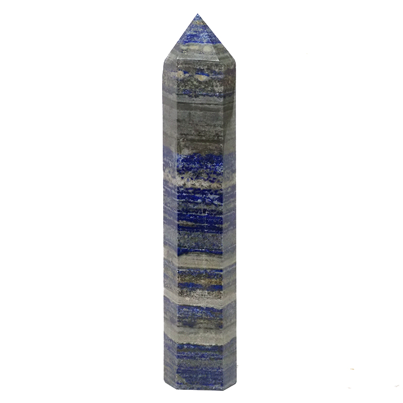Natural Lapis Lazuli Terminated Point DS837 3 Lapis Lazuli Terminated Point DS837 | Himalayan Salt Factory