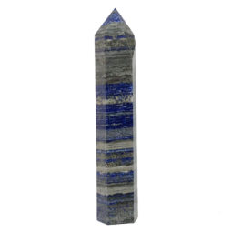 Natural Lapis Lazuli Terminated Point DS837 7 Lapis Lazuli Terminated Point DS837 | Himalayan Salt Factory