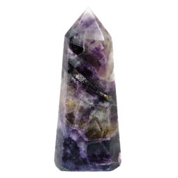 Natural Rainbow Fluorite Terminated Point - Large DS838 | Himalayan Salt Factory