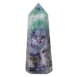 Natural Rainbow Fluorite Terminated Point - Large DS840 | Himalayan Salt Factory