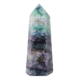 Natural Rainbow Fluorite Terminated Point - Large DS840 | Himalayan Salt Factory