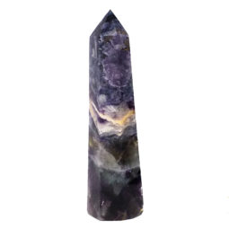 Natural Rainbow Fluorite Terminated Point - Large DS841 | Himalayan Salt Factory