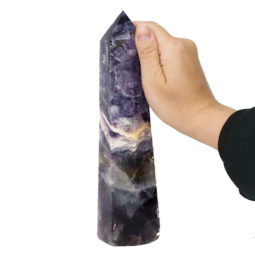 Natural Rainbow Fluorite Terminated Point - Large DS841 | Himalayan Salt Factory