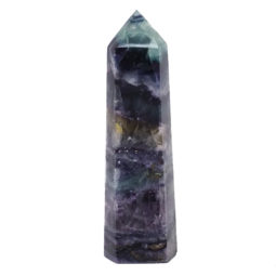 Natural Rainbow Fluorite Terminated Point - Large DS842 | Himalayan Salt Factory