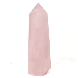 Rose Quartz Terminated Point DS824 7 Natural Rose Quartz Terminated Point DS824 | Himalayan Salt Factory