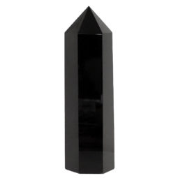 Obsidian Terminated Point DS828 | Himalayan Salt Factory