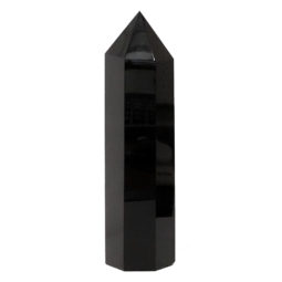 Obsidian Terminated Point DS829 | Himalayan Salt Factory