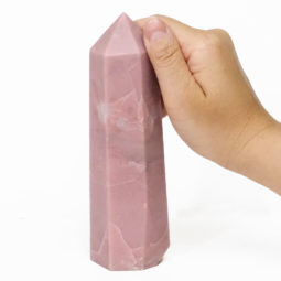 Pink Opal Terminated Point DS820 | Himalayan Salt Factory