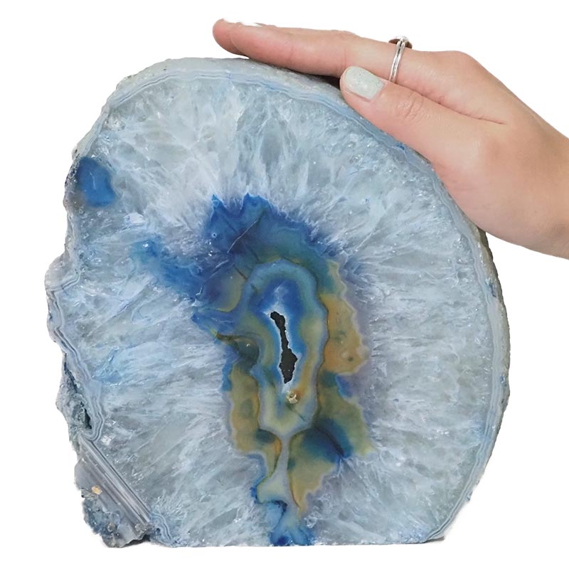 4.38kg Agate Crystal Lamp N533 5 Agate Crystal Lamp N533 | Himalayan Salt Factory