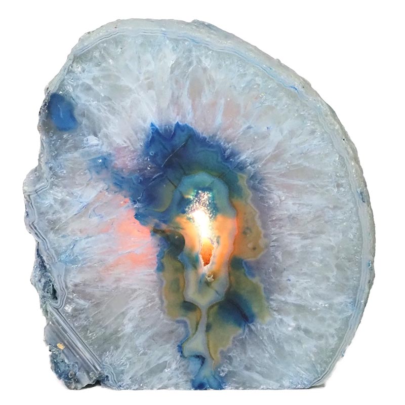 4.38kg Agate Crystal Lamp N533 4 Agate Crystal Lamp N533 | Himalayan Salt Factory