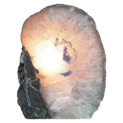 1.87kg Blue Agate Crystal Lamp N573 6 Agate Crystal Lamp N573 | Himalayan Salt Factory