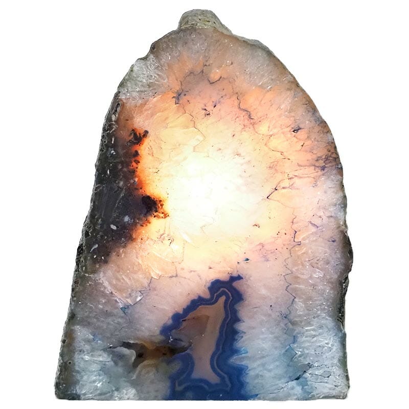 2.83kg Agate Crystal Lamp N582 4 Agate Crystal Lamp N582 | Himalayan Salt Factory