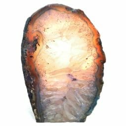 Agate Crystal Lamp N583 | Himalayan Salt Factory