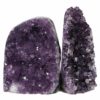 2.43kg Amethyst Polished Crystal Geode Specimen Set 2 Pieces DN344 2 Amethyst Polished Crystal Geode Specimen Set 2 Pieces DN344 | Himalayan Salt Factory