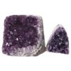 4.14kg Amethyst Polished Crystal Geode Specimen Set 2 Pieces DN351 2 Amethyst Polished Crystal Geode Specimen Set 2 Pieces DN351 | Himalayan Salt Factory