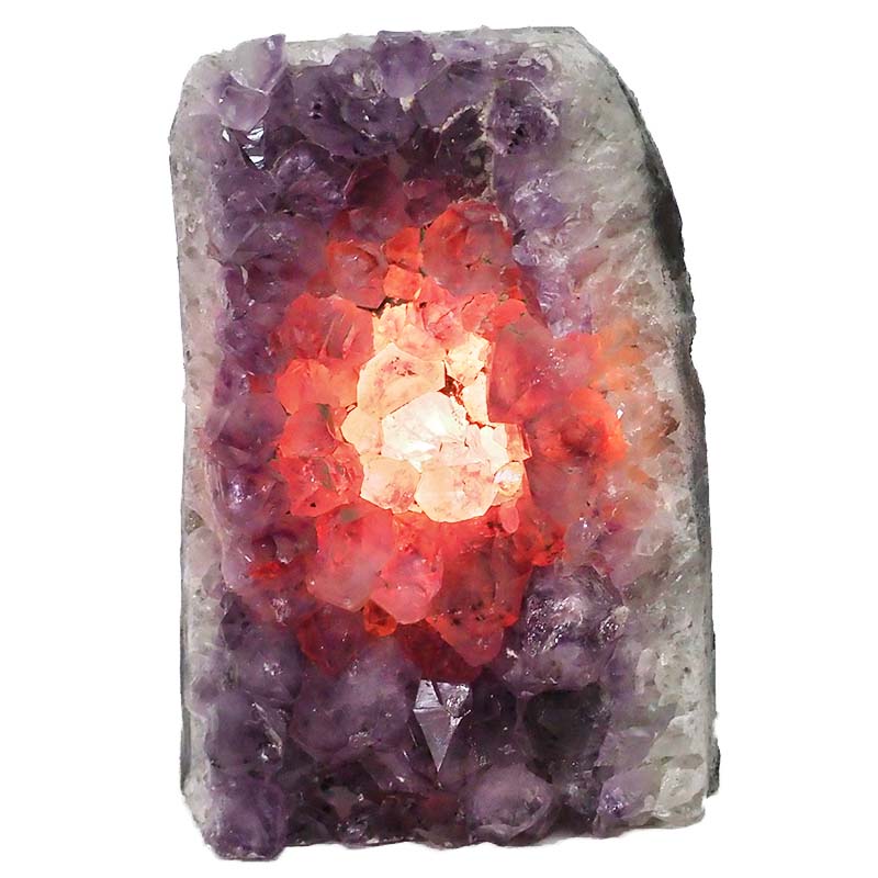 3.10kg Natural Amethyst Crystal Lamp DN325 4 Natural Amethyst Crystal Lamp DN325 | Himalayan Salt Factory