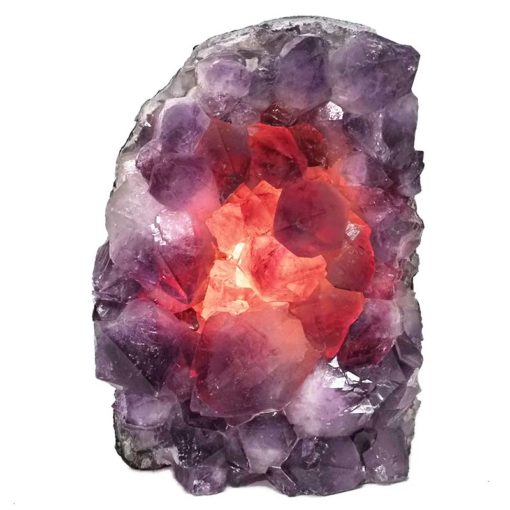 Natural Amethyst Crystal Lamp DN334 | Himalayan Salt Factory