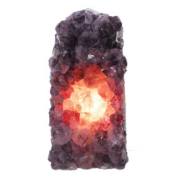 Natural Amethyst Crystal Lamp DS858 | Himalayan Salt Factory