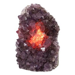 Natural Amethyst Crystal Lamp DS860 | Himalayan Salt Factory