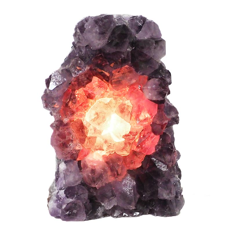 2.99kg Natural Amethyst Crystal Lamp DS861 4 Natural Amethyst Crystal Lamp DS861 | Himalayan Salt Factory