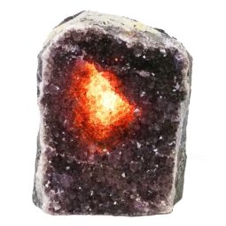 Natural Amethyst Crystal Lamp DS865 | Himalayan Salt Factory