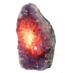Natural Amethyst Crystal Lamp DS867 | Himalayan Salt Factory
