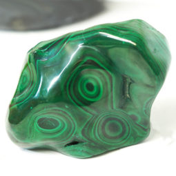 0.3kg Polished Malachite Gemstone Specimen DCF 279 | Himalayan Salt Factory