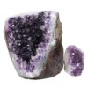 2.84kg Amethyst Polished Crystal Geode Specimen Set 2 Pieces DN404 2 2.18kg Amethyst Polished Crystal Geode Specimen Set 2 Pieces DN404 | Himalayan Salt Factory